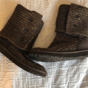 Ugg - Cardy sweater boot - limited w/gold flecks!